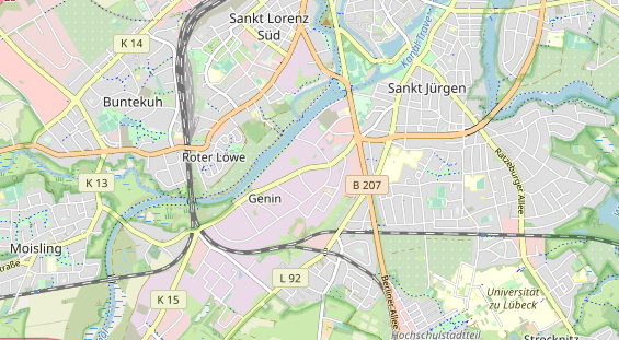 KFZ Werkstatt auf Karte