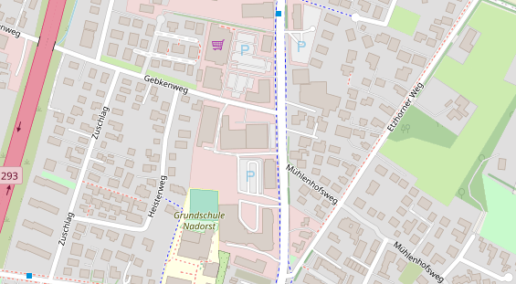 KFZ Werkstatt auf Satellitenbild