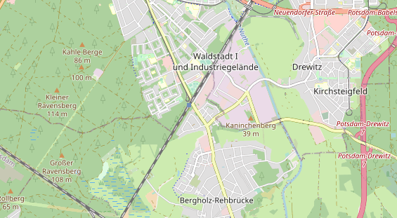 KFZ Werkstatt auf Karte