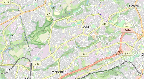 KFZ Werkstatt auf Karte