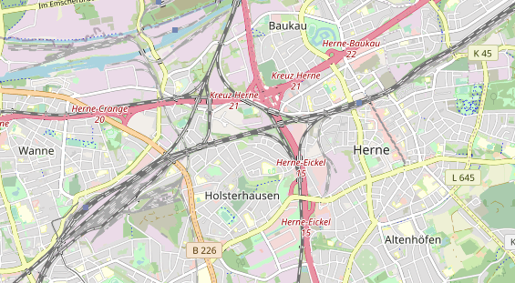 KFZ Werkstatt auf Karte