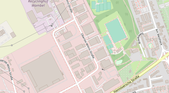 KFZ Werkstatt auf Satellitenbild