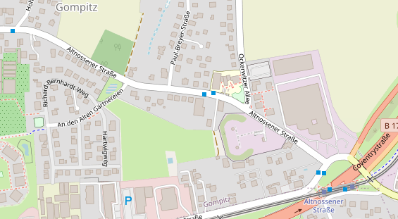 KFZ Werkstatt auf Karte