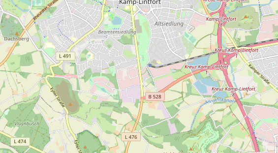 KFZ Werkstatt auf Karte