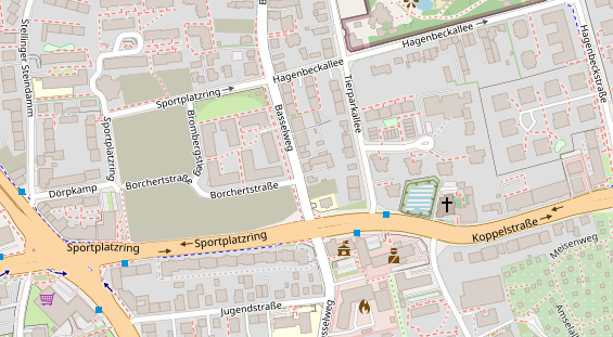 KFZ Werkstatt auf Satellitenbild