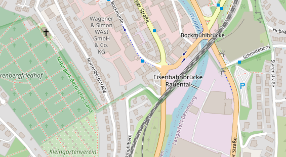 KFZ Werkstatt auf Satellitenbild