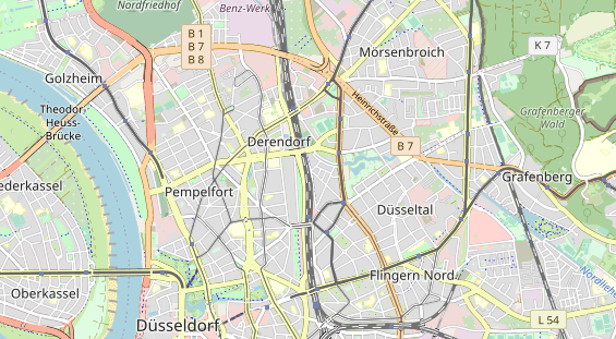 KFZ Werkstatt auf Karte
