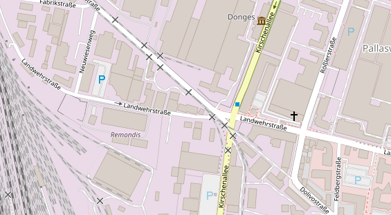KFZ Werkstatt auf Satellitenbild
