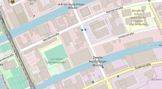 KFZ Werkstatt auf Satellitenbild
