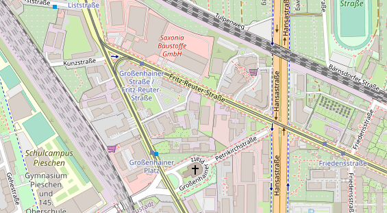 KFZ Werkstatt auf Satellitenbild