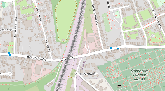KFZ Werkstatt auf Satellitenbild