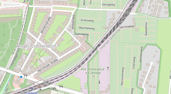 KFZ Werkstatt auf Satellitenbild