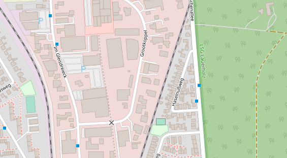 KFZ Werkstatt auf Satellitenbild
