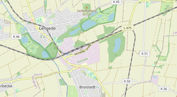KFZ Werkstatt auf Karte