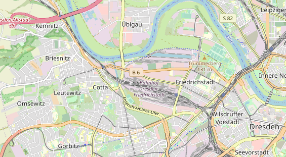 KFZ Werkstatt auf Karte