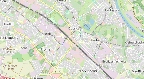 KFZ Werkstatt auf Karte