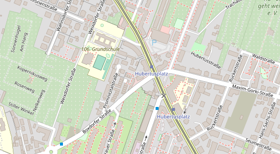 KFZ Werkstatt auf Satellitenbild