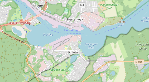 KFZ Werkstatt auf Karte