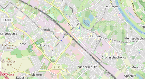 KFZ Werkstatt auf Karte