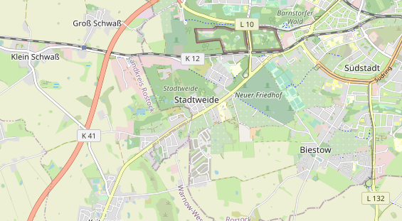 KFZ Werkstatt auf Karte