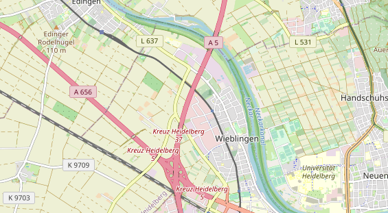 KFZ Werkstatt auf Karte