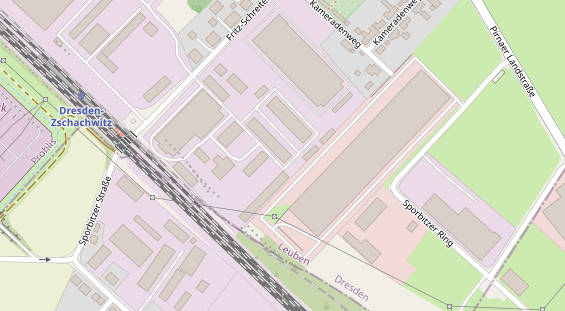 KFZ Werkstatt auf Satellitenbild