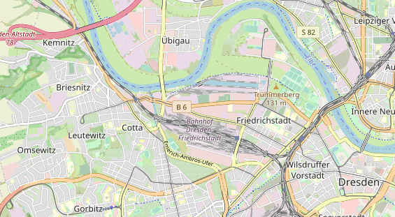 KFZ Werkstatt auf Karte
