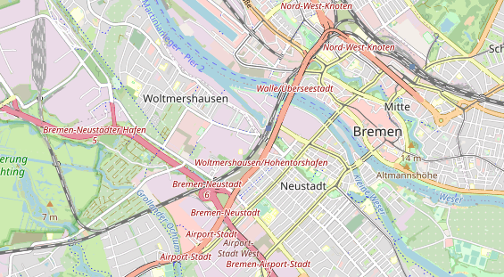 KFZ Werkstatt auf Karte