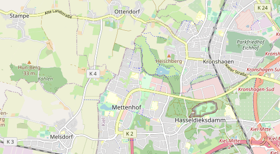 KFZ Werkstatt auf Karte