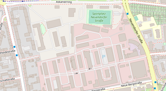 KFZ Werkstatt auf Satellitenbild