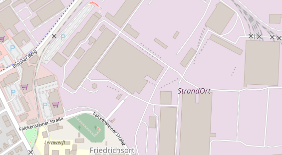 KFZ Werkstatt auf Karte