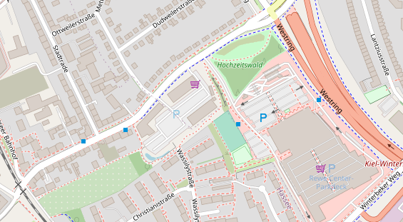 KFZ Werkstatt auf Satellitenbild