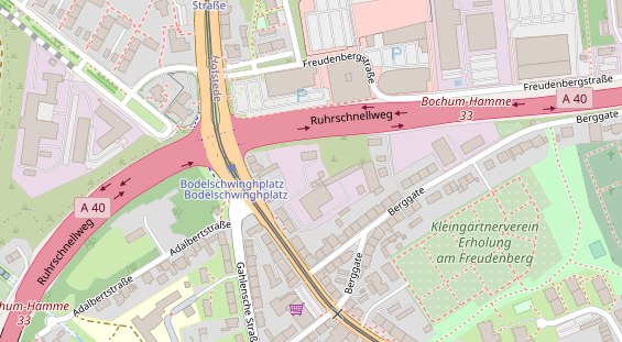 KFZ Werkstatt auf Satellitenbild