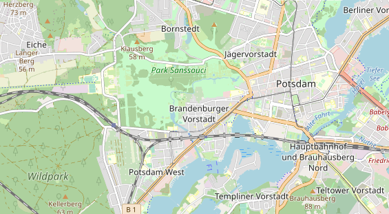 KFZ Werkstatt auf Karte