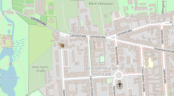 KFZ Werkstatt auf Karte