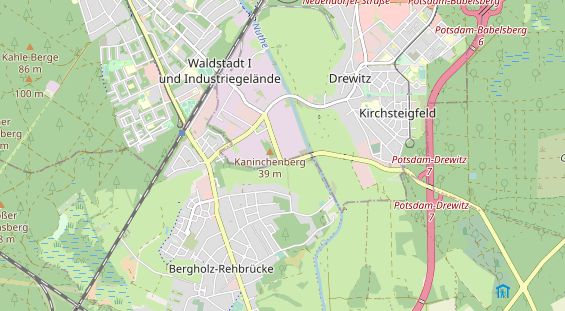 KFZ Werkstatt auf Karte