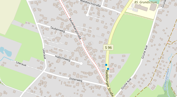 KFZ Werkstatt auf Satellitenbild