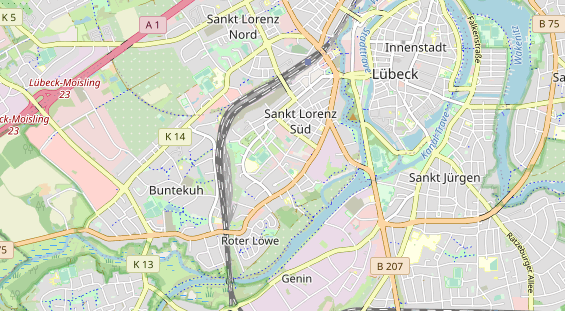 KFZ Werkstatt auf Karte