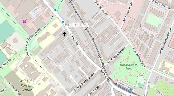 KFZ Werkstatt auf Satellitenbild