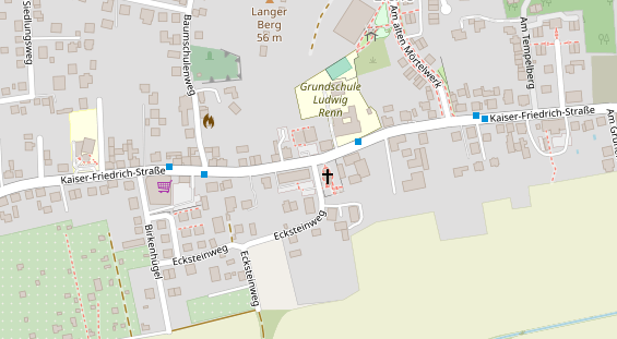 KFZ Werkstatt auf Karte