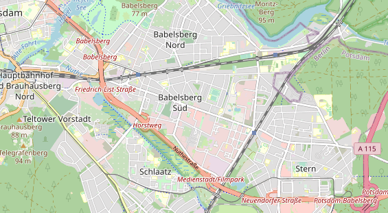 KFZ Werkstatt auf Karte