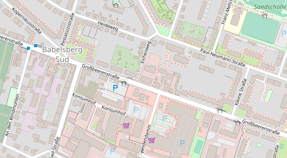 KFZ Werkstatt auf Satellitenbild