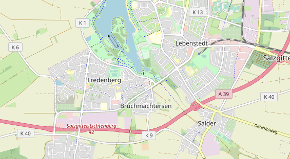 KFZ Werkstatt auf Karte
