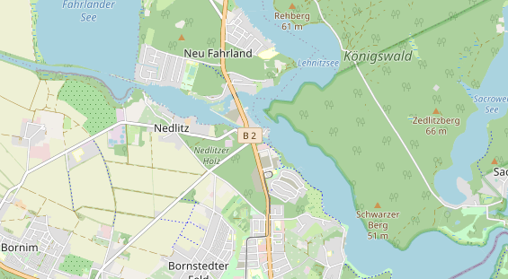 KFZ Werkstatt auf Karte