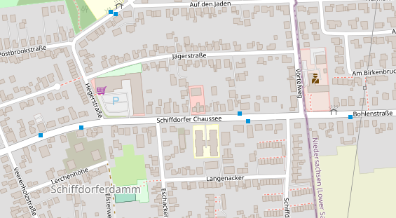 KFZ Werkstatt auf Satellitenbild