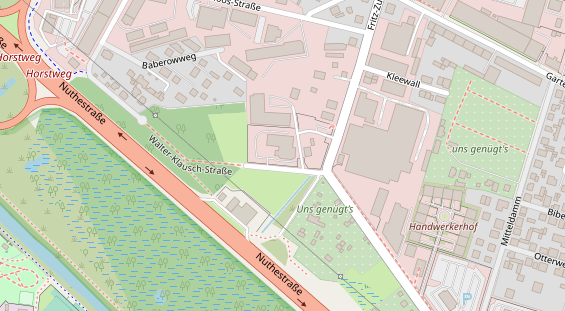 KFZ Werkstatt auf Satellitenbild