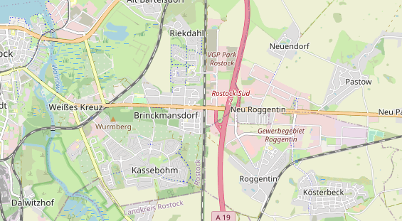 KFZ Werkstatt auf Karte