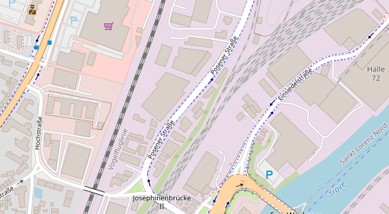 KFZ Werkstatt auf Satellitenbild