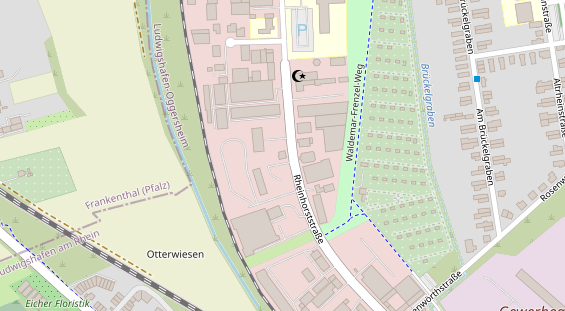 KFZ Werkstatt auf Satellitenbild