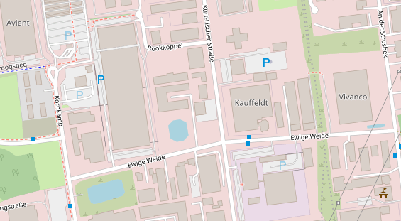 KFZ Werkstatt auf Karte